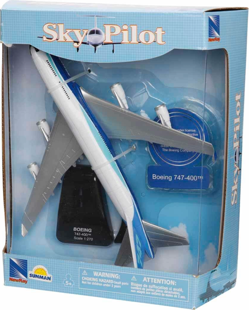 1:240/1:270 Sky Pilot Boeing Model Yolcu Uçağı Kız Erkek Çocuk Oyuncak Eğitici Oyuncaklar