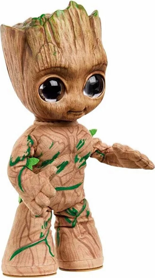 Marvel I Am Groot Groovin Groot Sesli ve Hareketli Peluş Kız Erkek Çocuk Oyuncak Eğitici Oyuncaklar