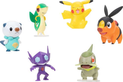 Pokemon Battle 6'lı Figür Seti Kız Erkek Çocuk Oyuncak Eğitici Oyuncaklar
