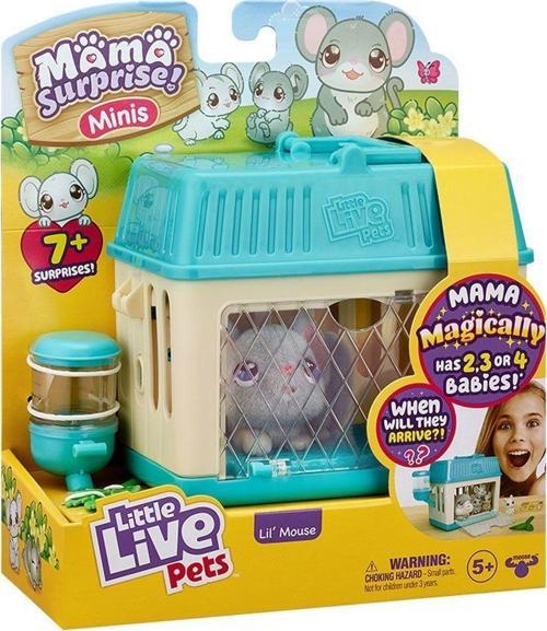 LP301100 Little Live Pets Anne Fare ve Yavruları Oyun Seti - 26510 Kız Erkek Çocuk Oyuncak Eğitici O