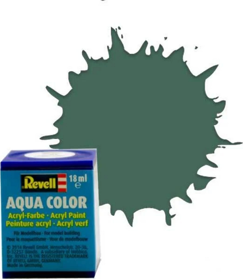 Aqua Color Greenish Grey - Mat Boya- 18 ml Kız Erkek Çocuk Oyuncak Eğitici Oyuncaklar