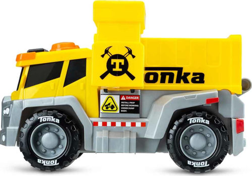 Damperli Kamyom Crank and Haul Sesli ve Işıklı S00006242 Kız Erkek Çocuk Oyuncak Eğitici Oyuncaklar