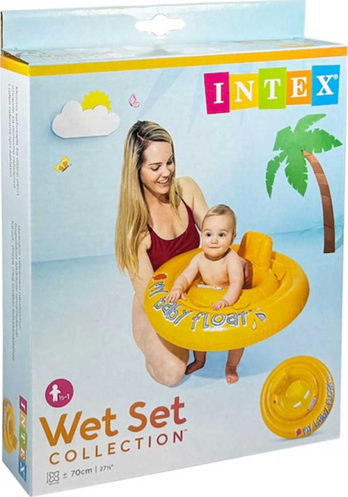 Intex Oturaklı Bebe Flotoru 70cm 56585 Kız Erkek Çocuk Oyuncak Eğitici Oyuncaklar