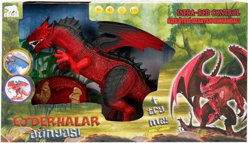 36139 Uzaktan Kumandalı Sesli ve Işıklı Dragon Kız Erkek Çocuk Oyuncak Eğitici Oyuncaklar