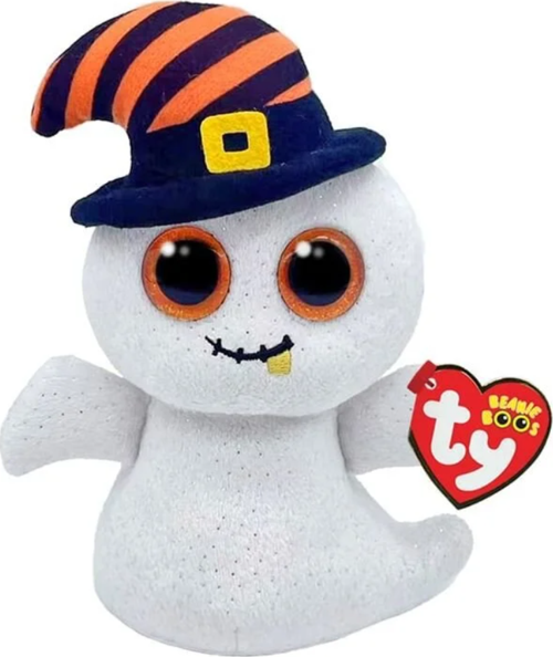 Ty Beanie Boos Peluş Cadılar Bayramı Hayaleti Nightcap 19cm Kız Erkek Çocuk Oyuncak Eğitici Oyuncakl