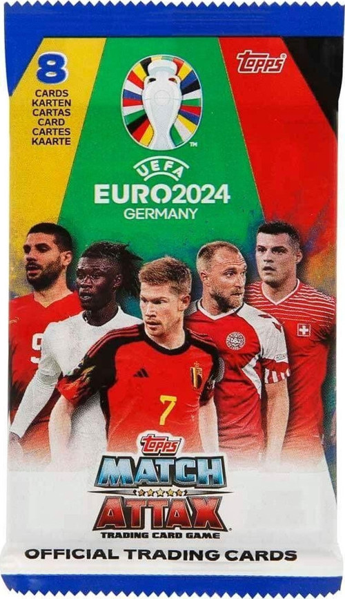 7868 UEFA Euro 2024 Almanya Match Attax Trading Kart Kız Erkek Çocuk Oyuncak Eğitici Oyuncaklar