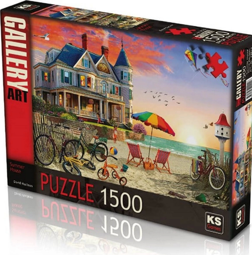 KS Games Summer House Puzzle 1500 Parça 22044 Kız Erkek Çocuk Oyuncak Eğitici Oyuncaklar