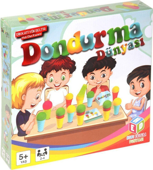 HED 234 Hobi Zeka, Dondurma Dünyası Kız Erkek Çocuk Oyuncak Eğitici Oyuncaklar