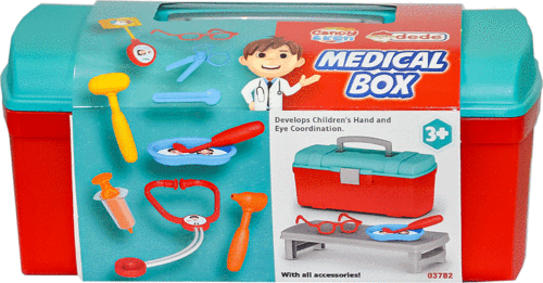 03782 Candy Ken Medical Çanta Kız Erkek Çocuk Oyuncak Eğitici Oyuncaklar