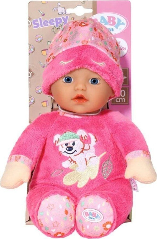 833674 Baby Born Uykucu Bebek - Pembe - 30cm Kız Erkek Çocuk Oyuncak Eğitici Oyuncaklar