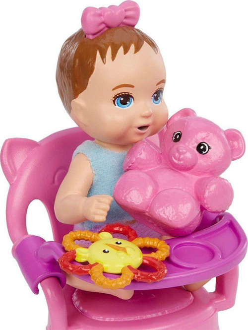 GHV83 Özellikli Minik Bebekler /Barbie Bebek Bakıcısı -1adet fiyatıdır Kız Erkek Çocuk Oyuncak Eğiti