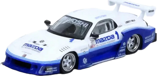 Inno 1/64 Mazda RX7 FD3S LB-SUPER SILHOUETTE Hong Kong Toy Car Salon 2024 Kız Erkek Çocuk Oyuncak Eğ