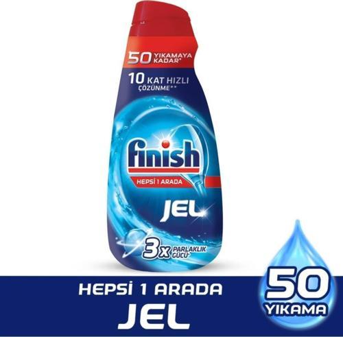 Hepsi Bir Arada Konsantre 1000 ml Bulaşık Jel Deterjanı