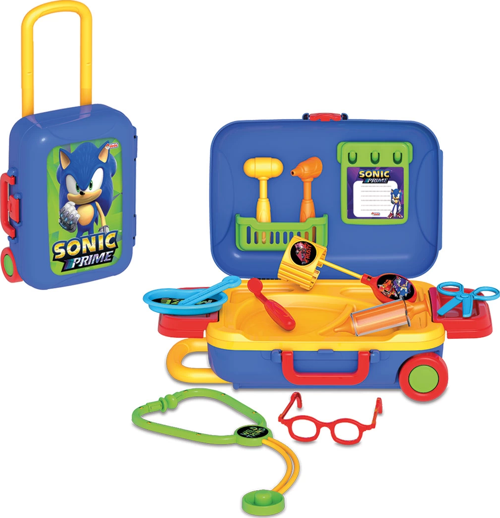Sonic Doktor Set Bavulum Kız Erkek Çocuk Oyuncak Eğitici Oyuncaklar