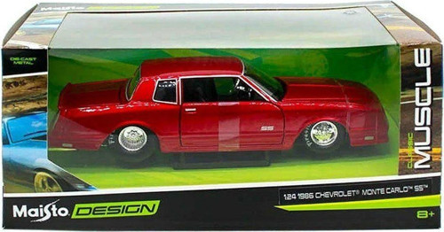 MAY 32530 1:24 1986 Chevrolet Monte Carlo SS Kız Erkek Çocuk Oyuncak Eğitici Oyuncaklar