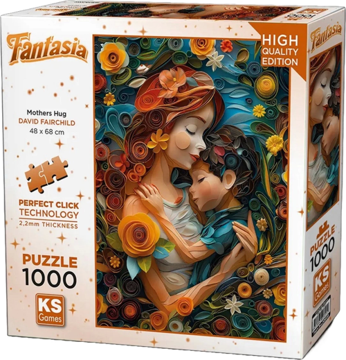 KS Games Mother Hug Puzzle 1000 Parça 20803 Kız Erkek Çocuk Oyuncak Eğitici Oyuncaklar