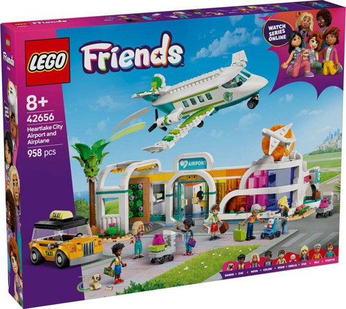 42656 Lego Friends Heartlake City Havaalanı parça + yaş Kız Erkek Çocuk Oyuncak Eğitici Oyuncaklar