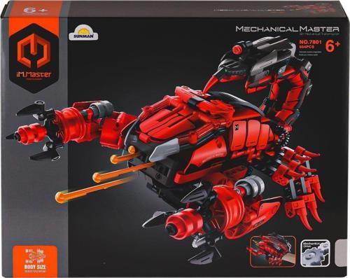 7801 IMM Master Blokları Akrep El Silahı Kırmızı 664 Parça Kız Erkek Çocuk Oyuncak Eğitici Oyuncakla
