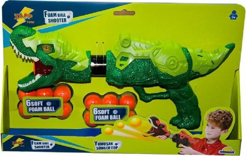Silah Top Atan Dinozor 12 Toplu 2 Renk - 88265 Kız Erkek Çocuk Oyuncak Eğitici Oyuncaklar