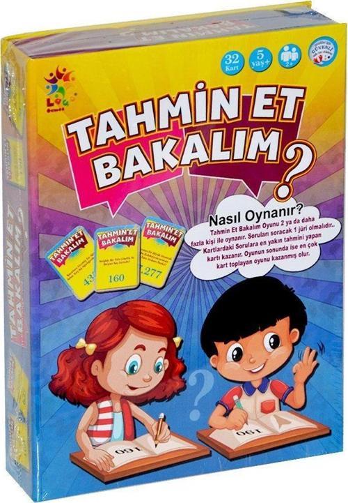 LCTB7132 Laço, Tahmin Et Bakalım Kız Erkek Çocuk Oyuncak Eğitici Oyuncaklar