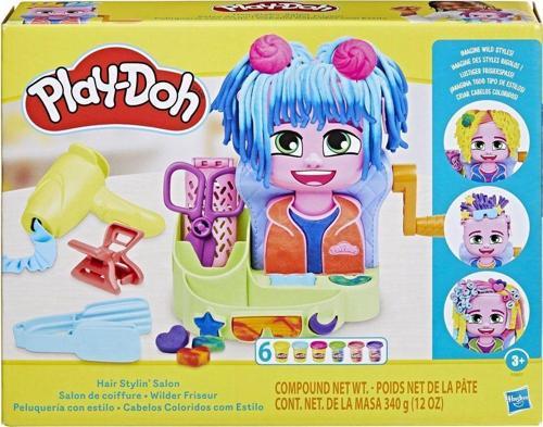 F8807 Play-Doh Renkli Kuaför Salonu+3 yaş Kız Erkek Çocuk Oyuncak Eğitici Oyuncaklar