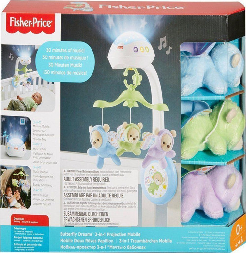 CDN41 Fisher-Price® Kelebekli Rüyalar Dönence Kız Erkek Çocuk Oyuncak Eğitici Oyuncaklar