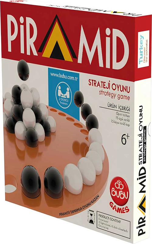Bu-Bu Games Piramit Kız Erkek Çocuk Oyuncak Eğitici Oyuncaklar