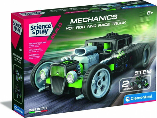 75076TR Mekanik Laboratuvarı - Hot Road ve Race Truck +8 yaş Kız Erkek Çocuk Oyuncak Eğitici Oyuncak