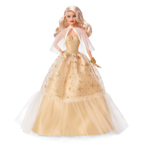 Barbie 2023 Mutlu Yıllar Bebeği HJX04 Kız Erkek Çocuk Oyuncak Eğitici Oyuncaklar