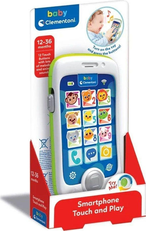 17911 Baby Clementoni - Akıllı Telefon Kız Erkek Çocuk Oyuncak Eğitici Oyuncaklar