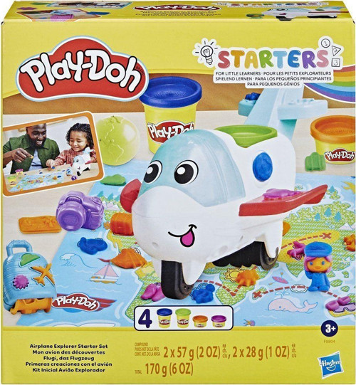 F8804 Play-Doh Starters Eğlenceli Uçak Oyun Seti +3 yaş Kız Erkek Çocuk Oyuncak Eğitici Oyuncaklar