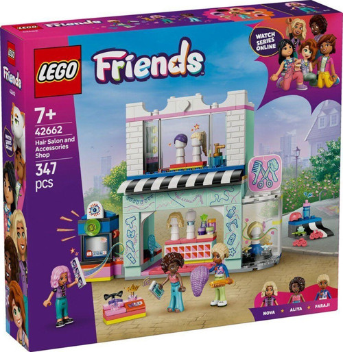 42662 Lego Friends Kuaför ve Aksesuar Mağazası parça + yaş Kız Erkek Çocuk Oyuncak Eğitici Oyuncakla