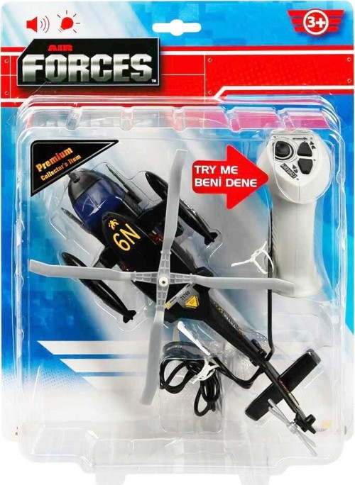 Air Forces Sesli ve Işıklı N9 Helikopter - S00029725 Kız Erkek Çocuk Oyuncak Eğitici Oyuncaklar