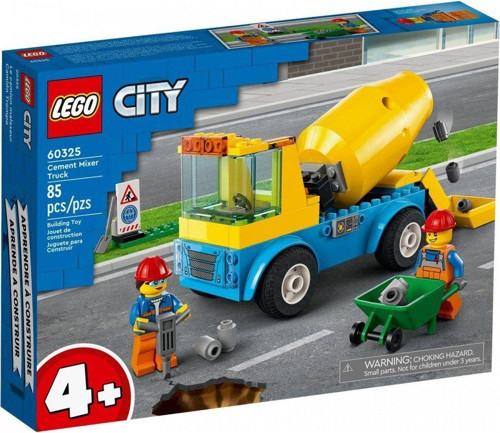 60325 LEGO® City - Beton Mikseri, 85 parça, +4 yaş Kız Erkek Çocuk Oyuncak Eğitici Oyuncaklar
