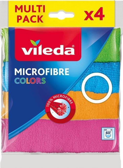 4 Lü Mikrofiber Bez Renkli 10