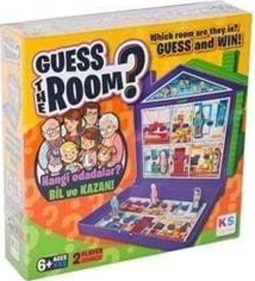 25117 GUESS THE ROOM -KS Kız Erkek Çocuk Oyuncak Eğitici Oyuncaklar