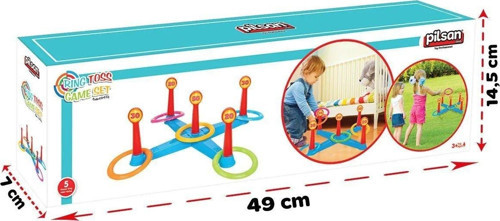 06 018 Pilsan Halka Atma Oyunu Kız Erkek Çocuk Oyuncak Eğitici Oyuncaklar