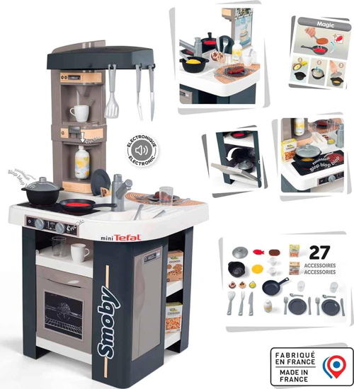 Smoby Tefal Studio Mutfak 7600311056 Kız Erkek Çocuk Oyuncak Eğitici Oyuncaklar