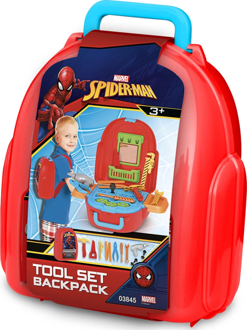 Spiderman Tamir Set Sırt Çantası Kız Erkek Çocuk Oyuncak Eğitici Oyuncaklar