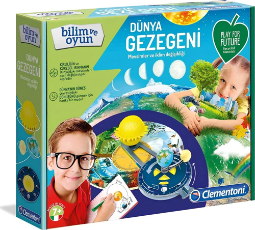 Bilim ve Oyun Seti Dünya Gezegeni Kız Erkek Çocuk Oyuncak Eğitici Oyuncaklar