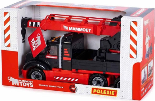 56832 MAMMOET, Döner platformlu vinç (kutuda) Kız Erkek Çocuk Oyuncak Eğitici Oyuncaklar