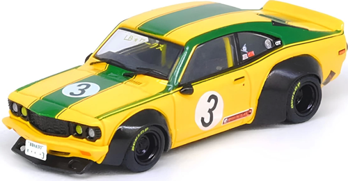 Inno 1/64 LBWK Mazda RX3 Savanna Kız Erkek Çocuk Oyuncak Eğitici Oyuncaklar