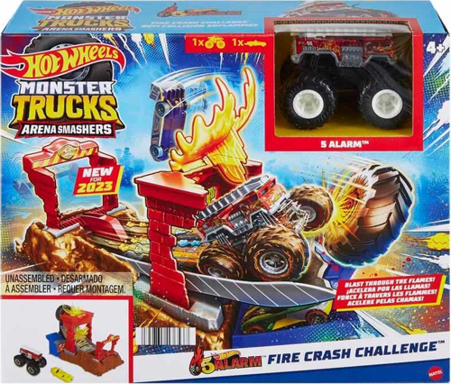 Hot Wheels Monster Trucks Arenada Mücadeleye Başlangıç Seti HNB87 Kız Erkek Çocuk Oyuncak Eğitici Oy