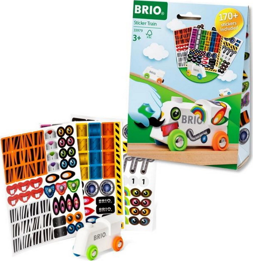 Brio Sticker Yapıştırmalı Tren 33979 Kız Erkek Çocuk Oyuncak Eğitici Oyuncaklar