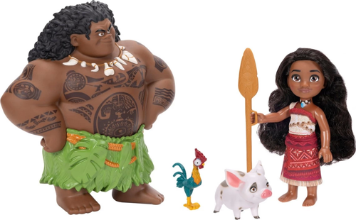 Disney Moana 2 Moana ve Maui Oyun Seti 15cm Kız Erkek Çocuk Oyuncak Eğitici Oyuncaklar