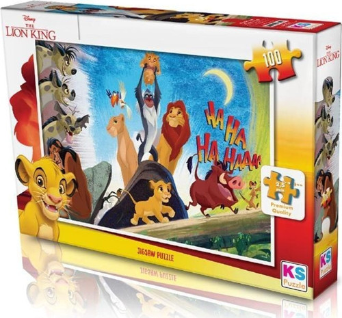 LK 714 LION KING PUZZLE 100 -KS Kız Erkek Çocuk Oyuncak Eğitici Oyuncaklar