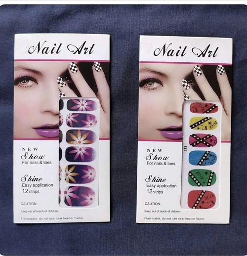 Nail Art Tırnak Süsleme Yıldız dövmesi