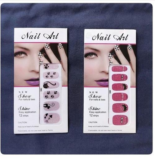 Nail Art Tırnak Süsleme Pati dövmesi 