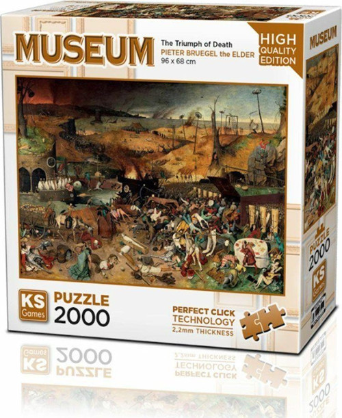 22524 The Triumph Of Death 2000 Parça Puzzle -KS Puzzle Kız Erkek Çocuk Oyuncak Eğitici Oyuncaklar