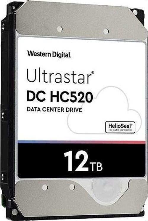 Wd Ultrastar, Huh721212ale604, 3.5", 12tb, 256mb, 7200 Rpm, 7/24 Enterprise, Data Center-güvenlik-na